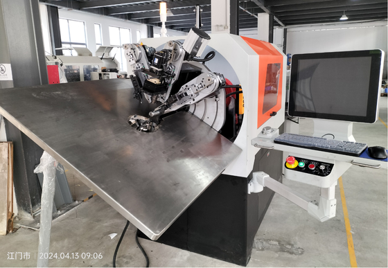 0.3 - 2.5mm Wire Forming Multifunction CNC Spring Making Machine với động cơ servo