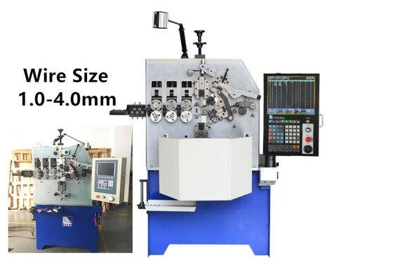 Máy lò xo xoắn CNC được vi tính hóa Hệ thống tốc độ cuộn 120 mét mỗi phút