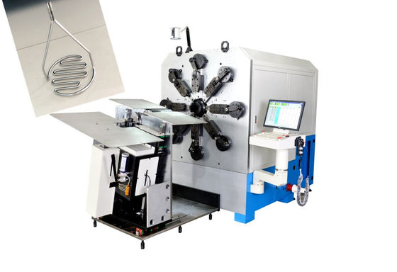 Máy tạo khuôn lò xo CNC quay tròn dễ bay hơi cho lò xo nén có hình dạng tháp