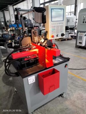 M4-M10 6 trục CNC chính xác cao Helicoil máy làm xuân cho sợi dây thép