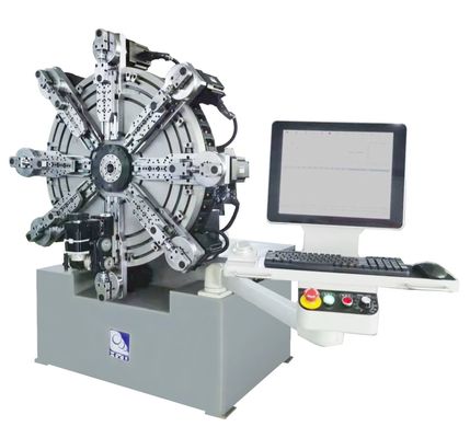 Máy lò xo máy tính không cam CNC có độ chính xác cao Hệ thống HYD-40T-10A
