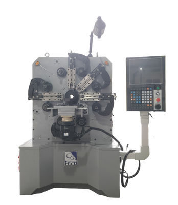 Máy làm máy bơm CNC 1.0-4.0mm Máy cuộn bơm với động cơ Sanyo Servo