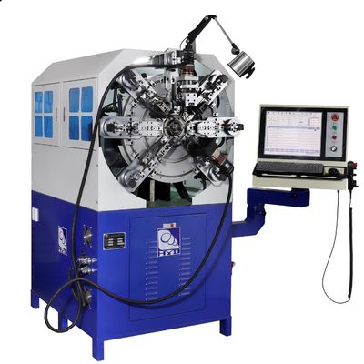 Dây máy tạo hình lò xo CNC ít cam hiệu quả cao Phạm vi dây 0,3 - 2,5mm