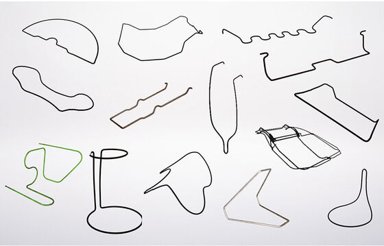 Máy uốn dây tự động 2D độ chính xác cao 2.5-10.0MM 4-5 trục đầu xoay có động cơ cho ngành công nghiệp ô tô