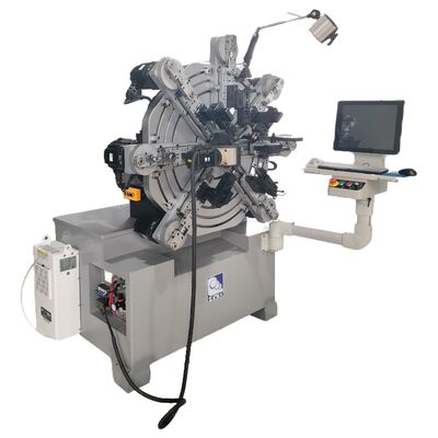 Máy tạo dây chuyền hình thành CNC tự động HYD 1.0-4.0mm Máy làm dây không dây với các thành phần lõi động cơ