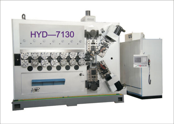 Máy Cuốn Lò Xo CNC Đa Năng Tự Động 7 Trục, Động Cơ Lõi 6-16mm cho Ngành Kim Loại & Luyện Kim