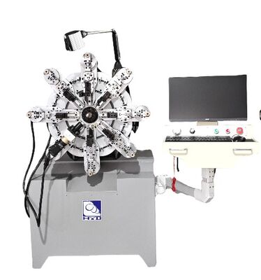 Máy làm lò xo Sanyo Motor 0,3-2,5mm Hệ thống 220V 380V 415V 50Hz