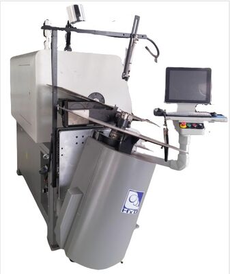 Máy uốn dây 3D 8 trục chính xác cao 2,0-8,0mm Máy quay dây tự động cho ngành công nghiệp ô tô Động cơ kim loại