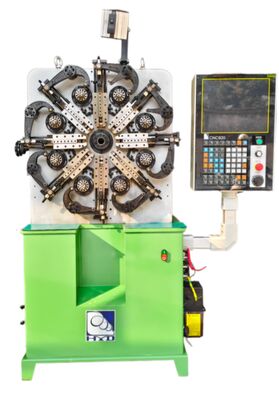 Máy lò xo CNC Ấn Độ Hệ thống thiết bị tạo hình lò xo 0,2 - 2,3mm nhanh
