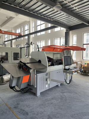 Máy lò xo CNC hiệu quả cao Mười hai trục cho thép cacbon thấp 3-8mm