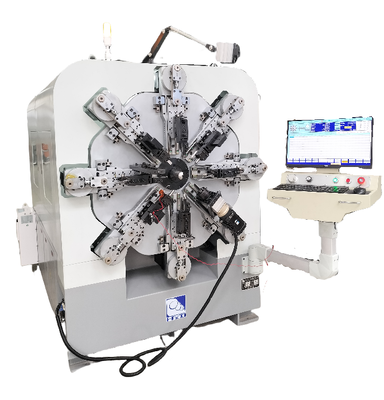 Máy lò xo CNC tiết kiệm năng lượng Tối đa mười bốn trục Cung cấp điện Hệ thống 380V