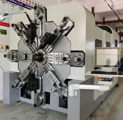 Máy vi tính không có trục cam Máy lò xo CNC đa năng Đầu ra nhanh