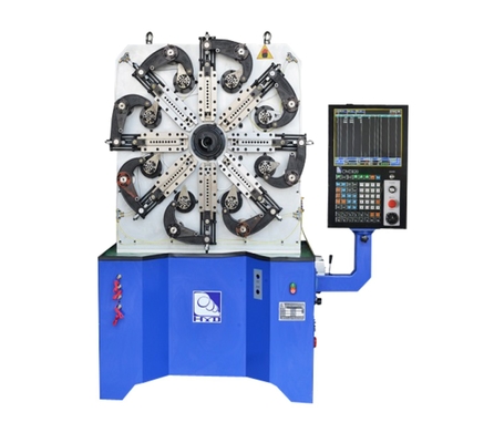 Máy tạo dây lò xo ba trục CNC với thiết kế Rocker liên kết