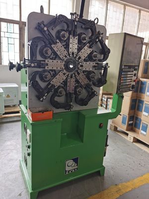 Đường kính dây 0,2 - 2,3mm Máy lò xo CNC Hệ thống 3-4 trục có độ chính xác cao