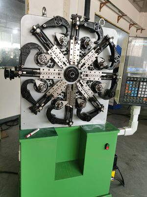Đường kính dây 0,2 - 2,3mm Máy lò xo CNC Hệ thống 3-4 trục có độ chính xác cao