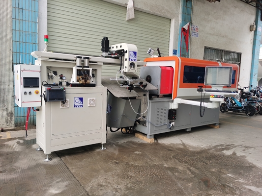 Thiết bị uốn dây tự động Mười trục kiểm soát với tốc độ cho ăn 70m / phút