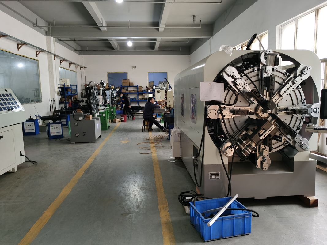 12 trục Camless CNC máy làm xuân dây hình cuộn dây tốc độ nhanh
