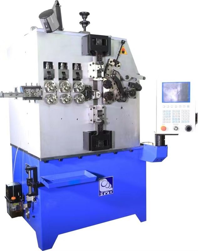 Máy lò xo xoắn CNC được vi tính hóa Hệ thống tốc độ cuộn 120 mét mỗi phút