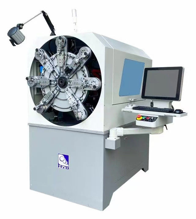 Máy lò xo CNC hiệu suất cao 0,3-2,5mm Máy cuộn đa chức năng