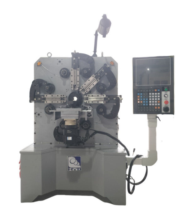 Máy làm lò xo Cam CNC cuộn dây 1.0-4.0mm với động cơ servo Sanyo