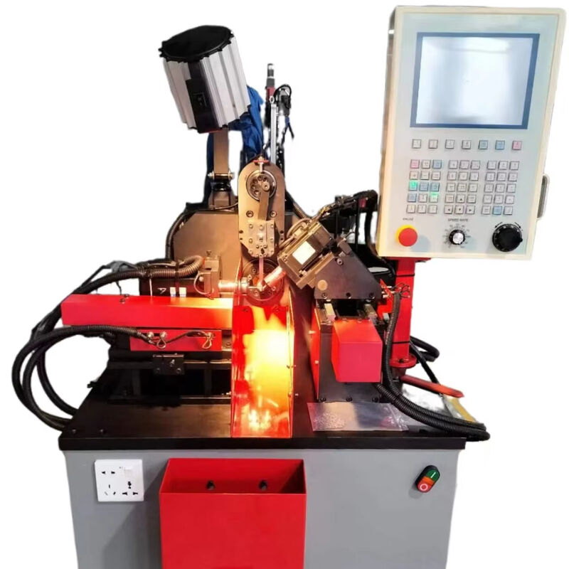 Máy cuộn dây CNC tự động M4-M16 Máy cuộn dây xuân với Máy chế tạo tay áo động cơ