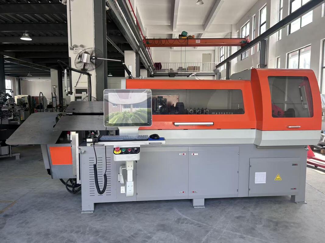 Máy lò xo CNC hiệu quả cao Mười hai trục cho thép cacbon thấp 3-8mm