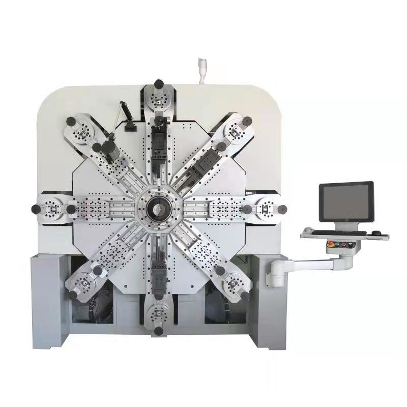 Động cơ servo 12 trục Máy cuộn tạo hình lò xo CNC cho 1 - 4 mm