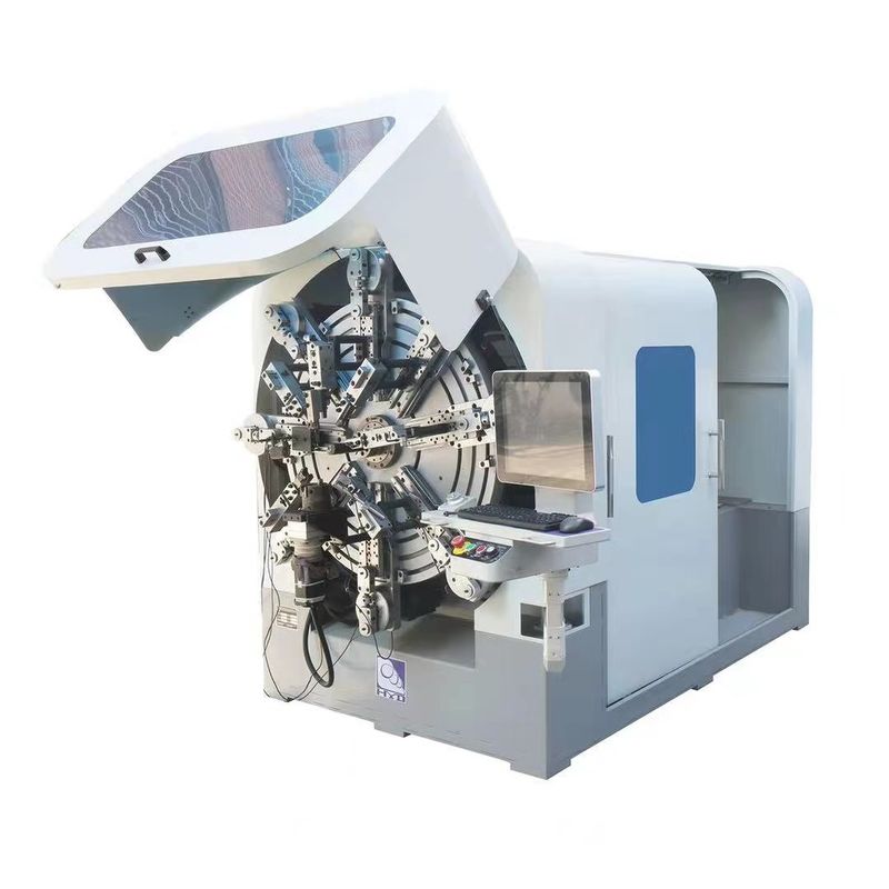 360 độ Camless Rotary 4mm Wire CNC Spring Machine Fast Coil Forming